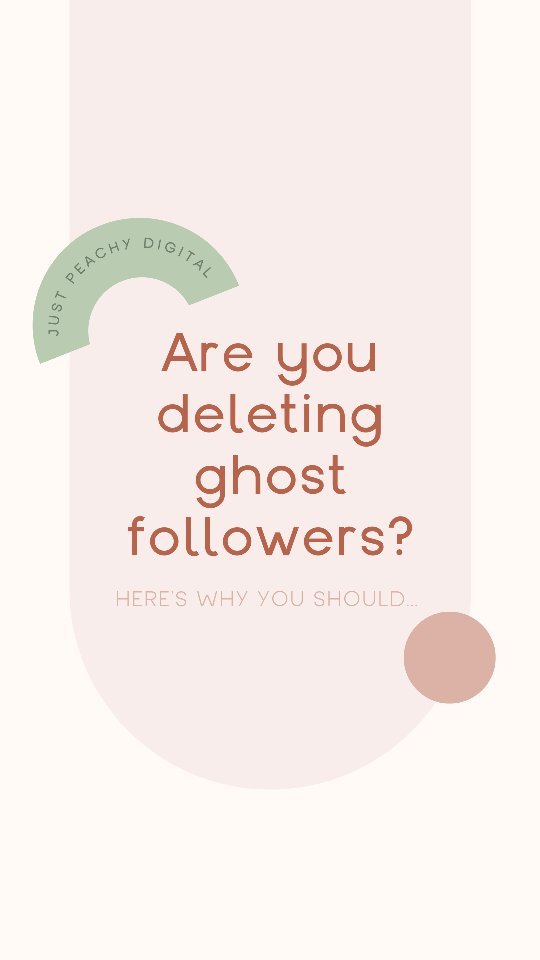 Ghost followers hurt your engagement. 🚨

They're basically lurkers who don't engage whatsoever or bots that don't have real users behind them. 
 
The problem ➡ every dormant account that views your content without engaging can significantly reduce the visibility of your posts. 

What to do 👉 remove any spam or ghost accounts that follow you. 
TIP: stick to no more than 30 forced unfollows per hour to avoid it being flagged as suspicious activity.
