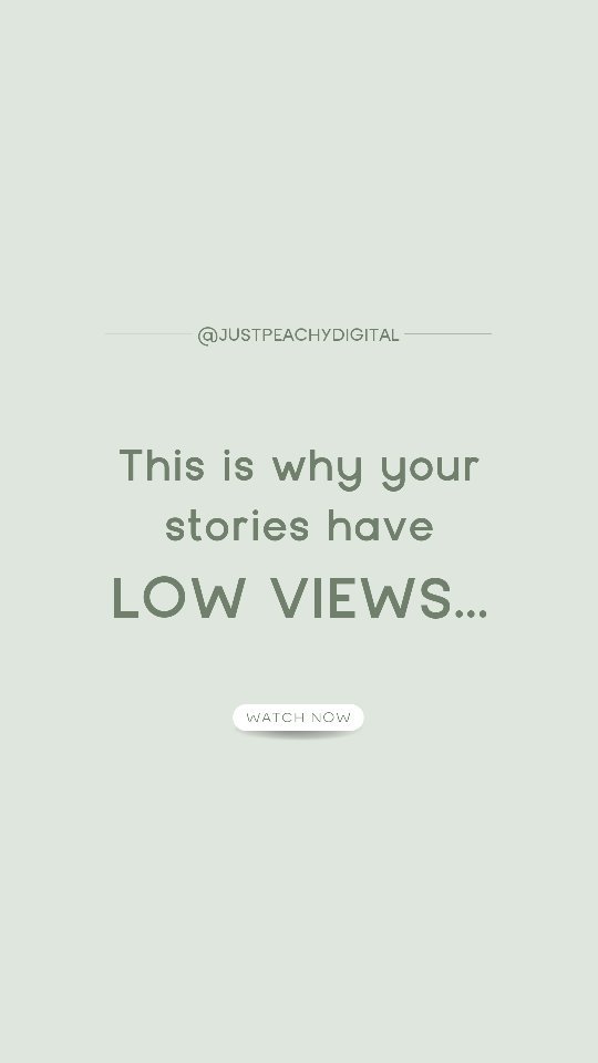 Long stories = people swiping away. 👋

Try to use as few slides as possible to tell your story. 

BONUS tip: add captions for anyone watching that has their sound turned off. 📳